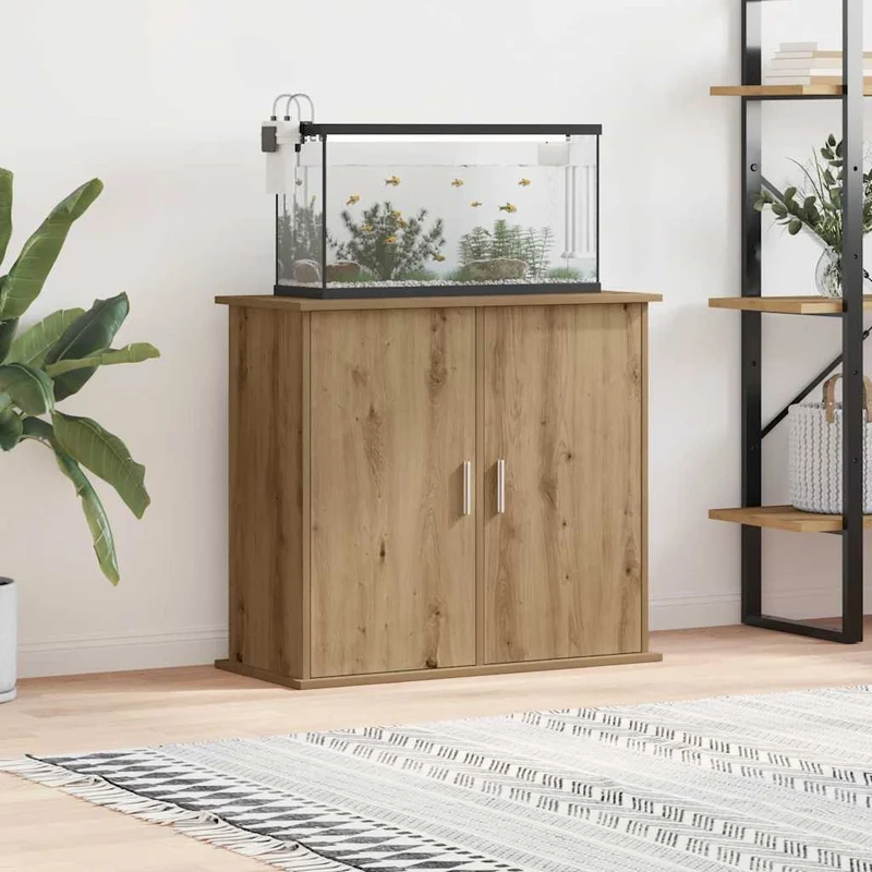 Aquariumschrank aus Holzwerkstoff, 81 x 36 x 73 cm