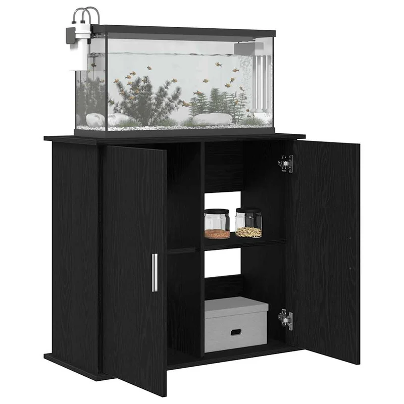 Aquariumschrank aus Holzwerkstoff, 81 x 36 x 73 cm