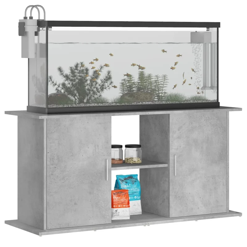 Aquariumständer aus Holzwerkstoff, 121 x 41 x 58 cm