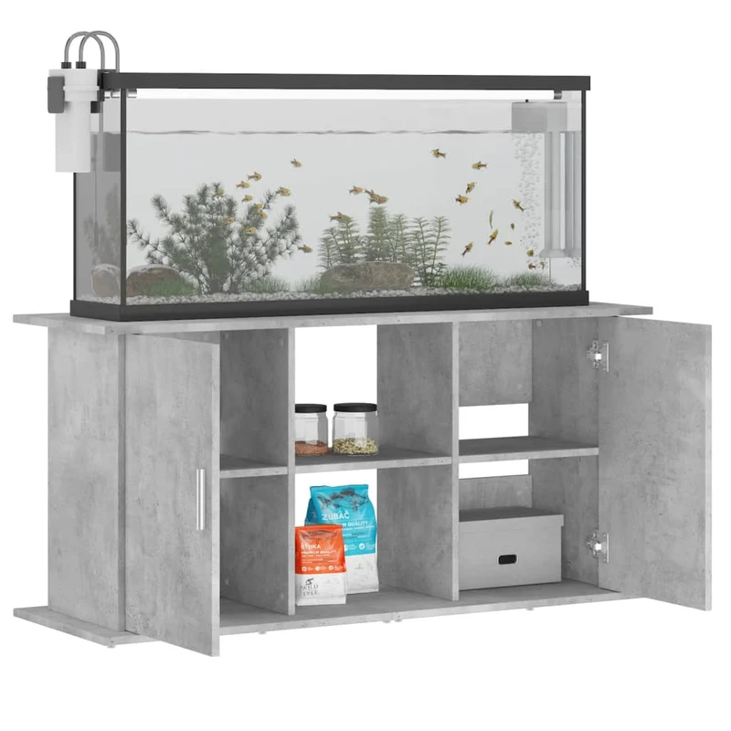 Aquariumständer aus Holzwerkstoff, 121 x 41 x 58 cm