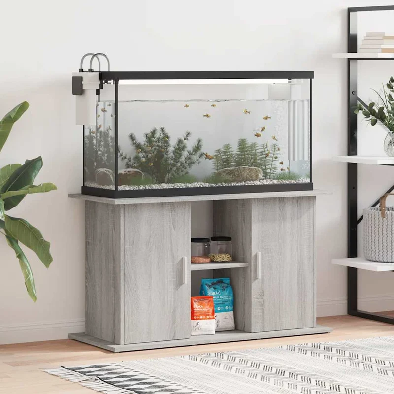 Aquariumständer aus Holzwerkstoff, 101 x 41 x 58 cm