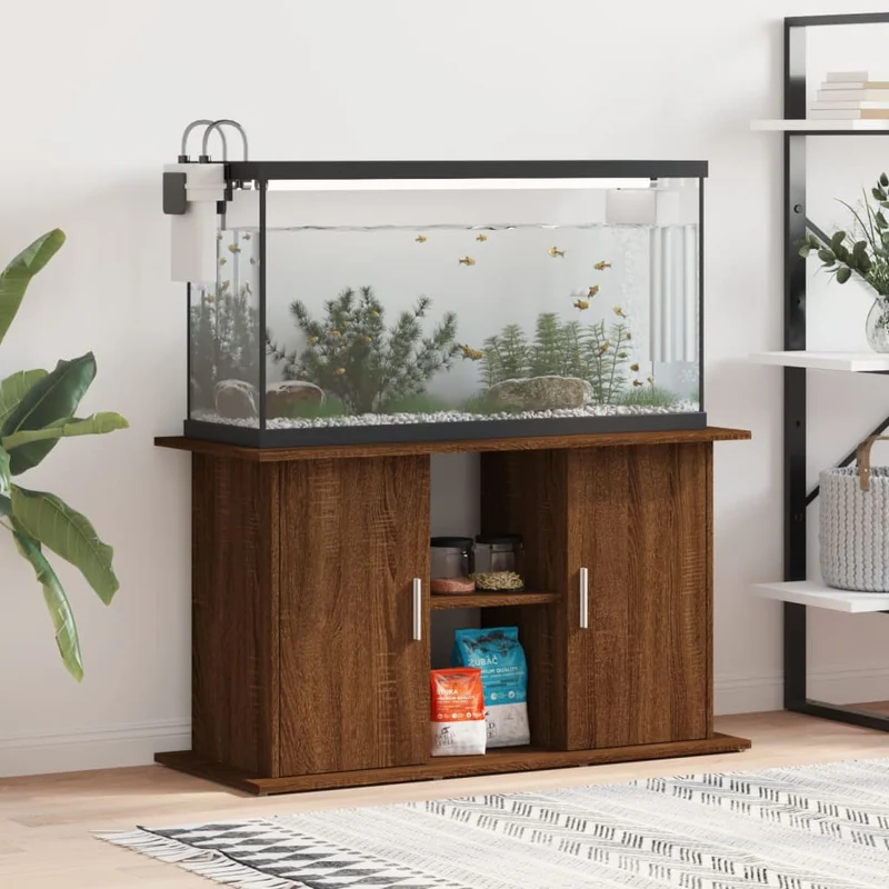 Aquariumständer aus Holzwerkstoff, 101 x 41 x 58 cm