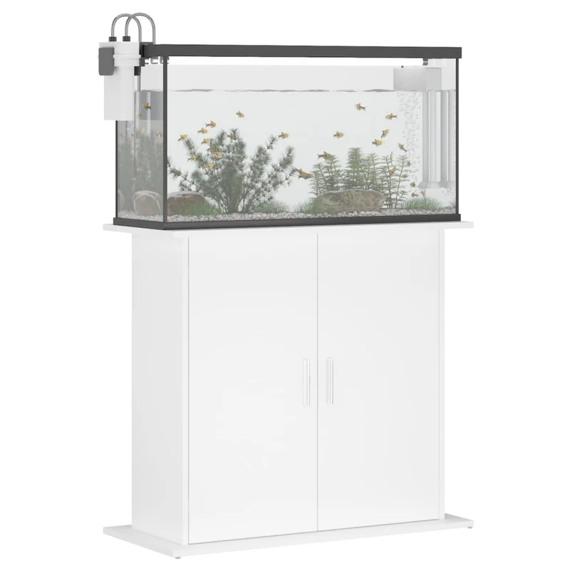 Aquariumständer aus Holzwerkstoff, 81 x 36 x 73 cm