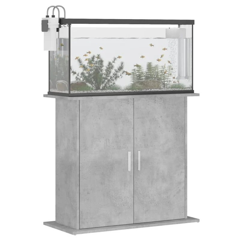 Aquariumständer aus Holzwerkstoff, 81 x 36 x 73 cm