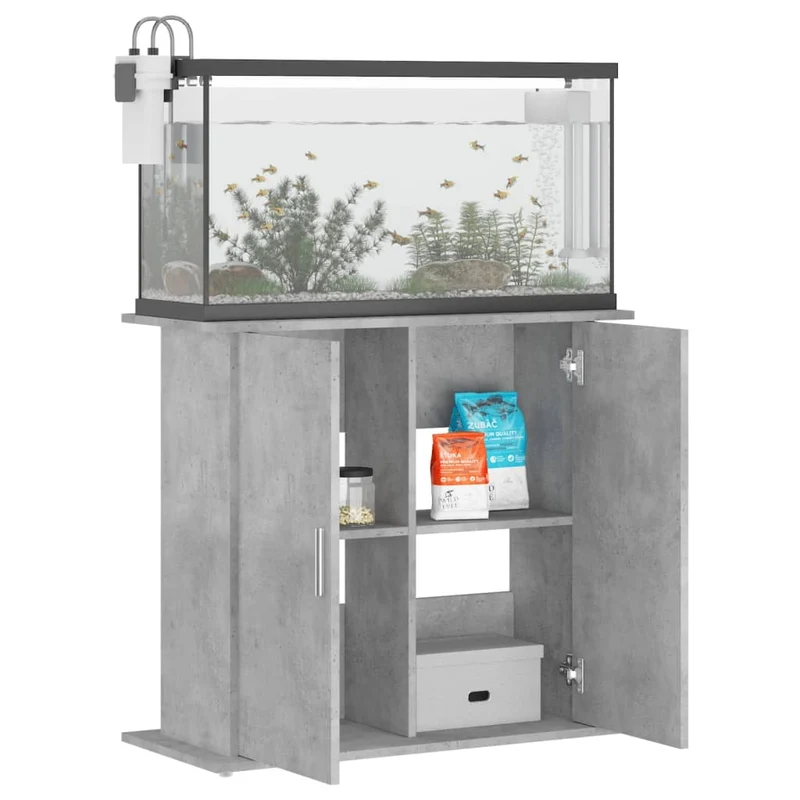 Aquariumständer aus Holzwerkstoff, 81 x 36 x 73 cm