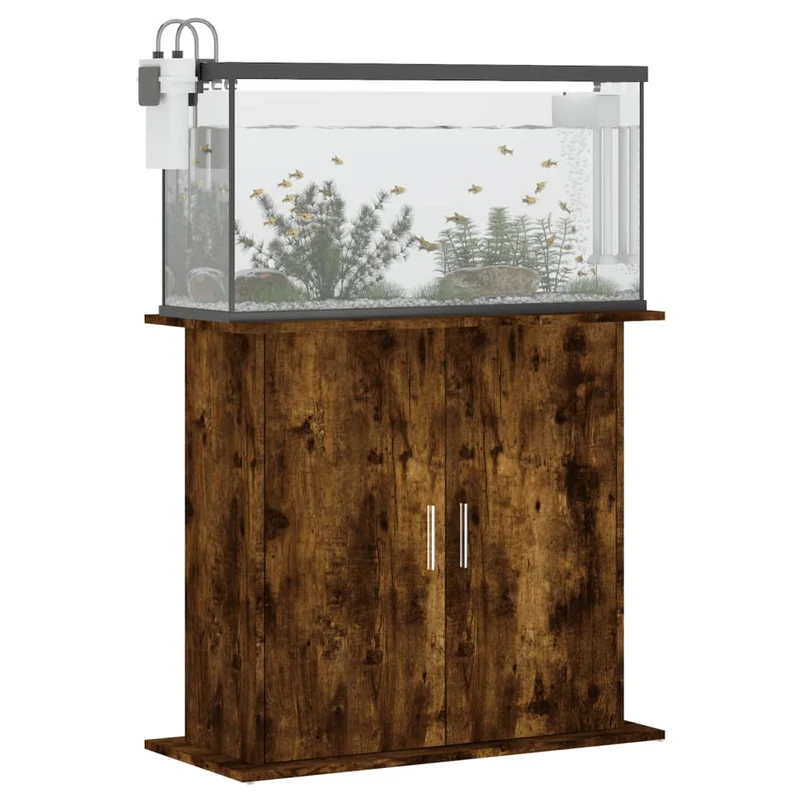 Aquariumständer aus Holzwerkstoff, 81 x 36 x 73 cm