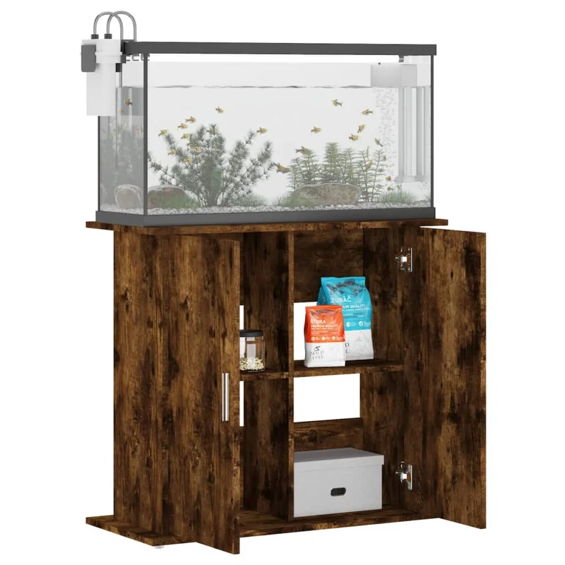Aquariumständer aus Holzwerkstoff, 81 x 36 x 73 cm