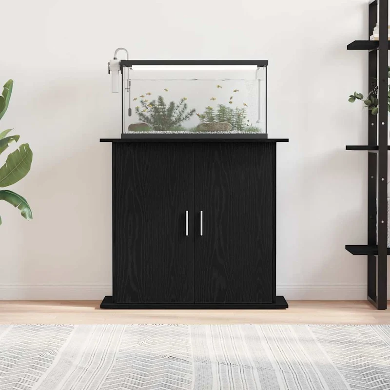 Aquariumständer aus Holzwerkstoff, 81 x 36 x 73 cm