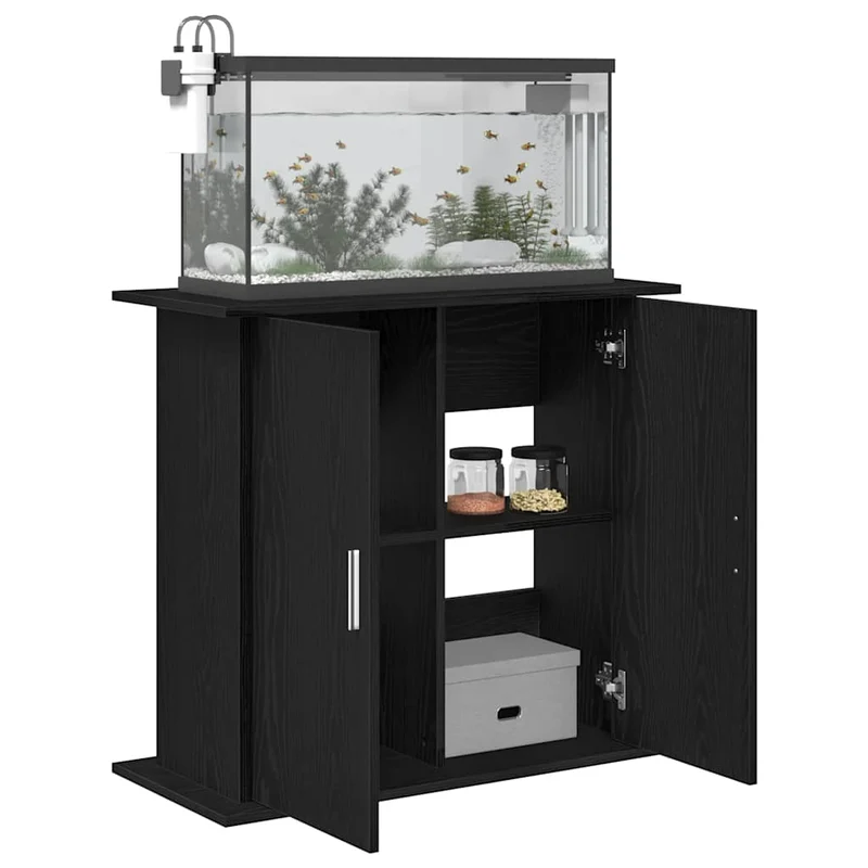 Aquariumständer aus Holzwerkstoff, 81 x 36 x 73 cm