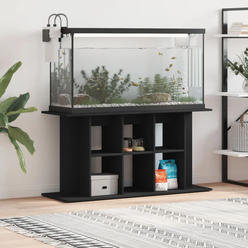 Aquariumständer aus Holzwerkstoff, 120 x 40 x 60 cm