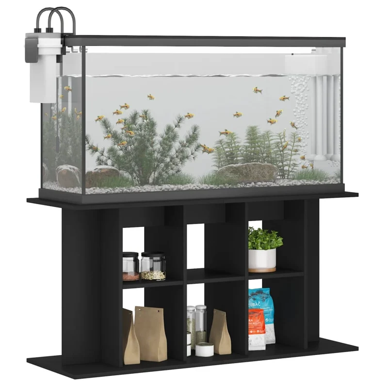 Aquariumständer aus Holzwerkstoff, 120 x 40 x 60 cm