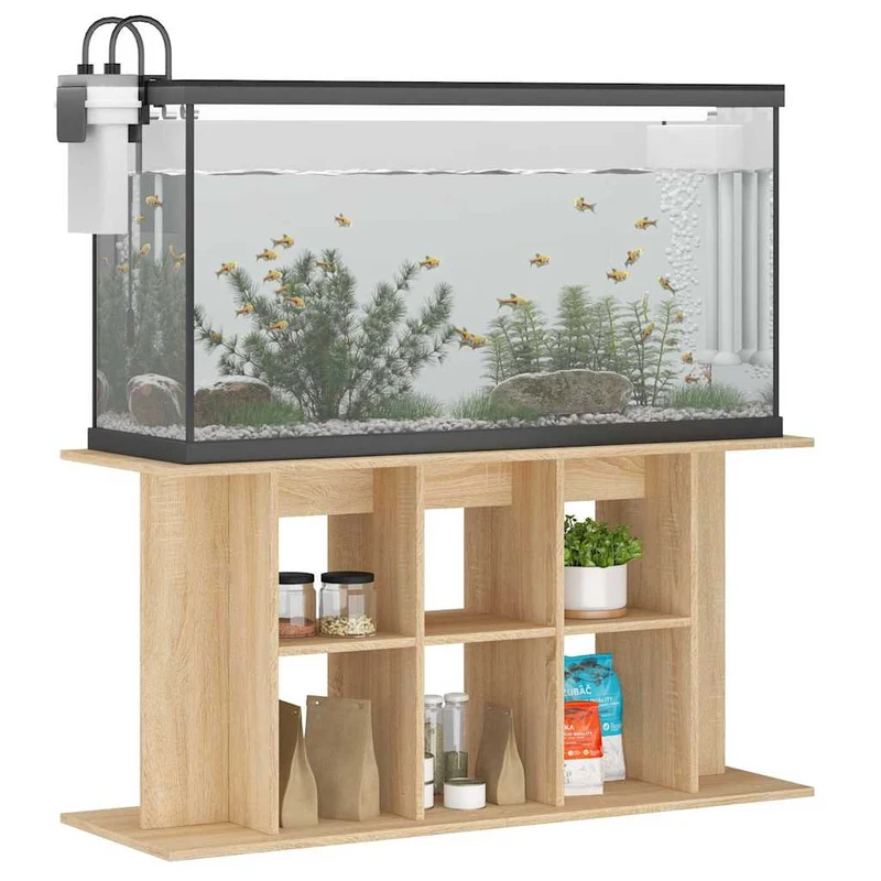 Aquariumständer aus Holzwerkstoff, 120 x 40 x 60 cm
