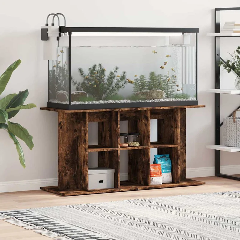 Aquariumständer aus Holzwerkstoff, 120 x 40 x 60 cm