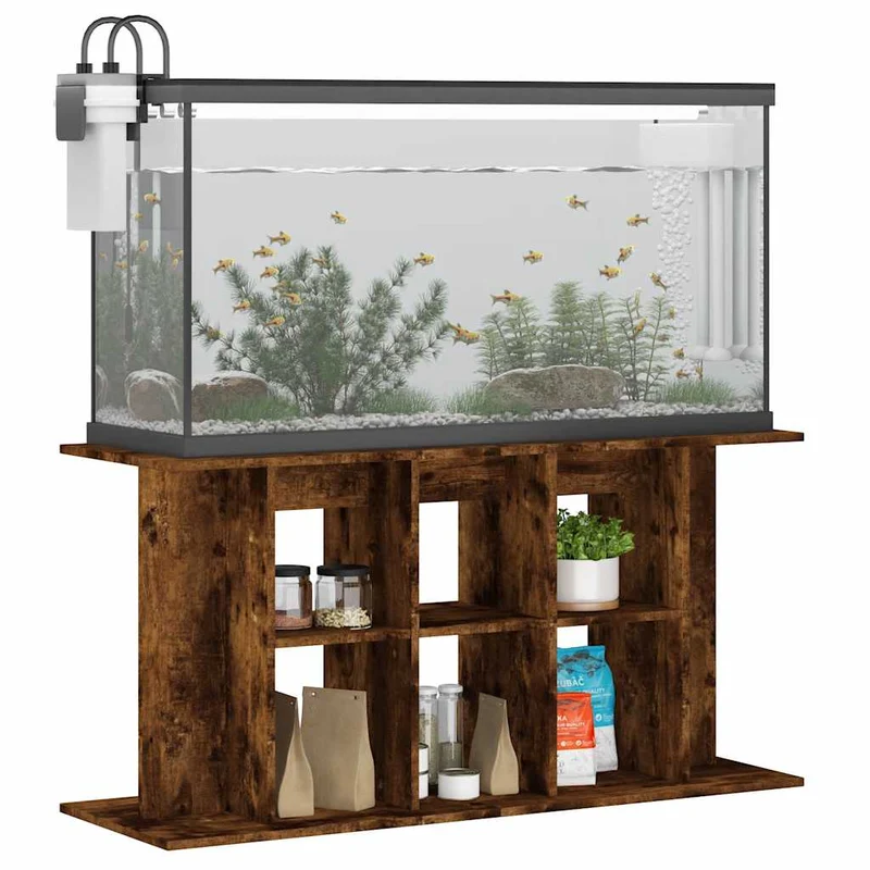Aquariumständer aus Holzwerkstoff, 120 x 40 x 60 cm
