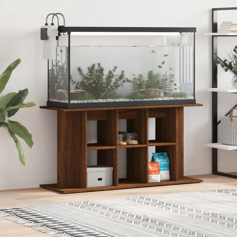 Aquariumständer aus Holzwerkstoff, 120 x 40 x 60 cm