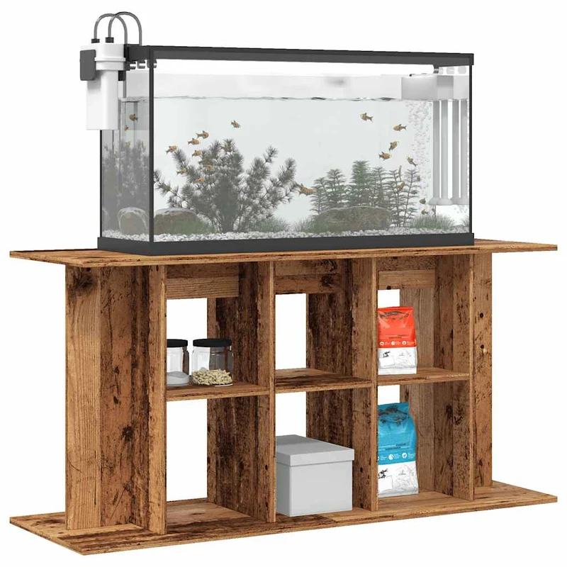 Aquariumständer aus Holzwerkstoff, 120 x 40 x 60 cm
