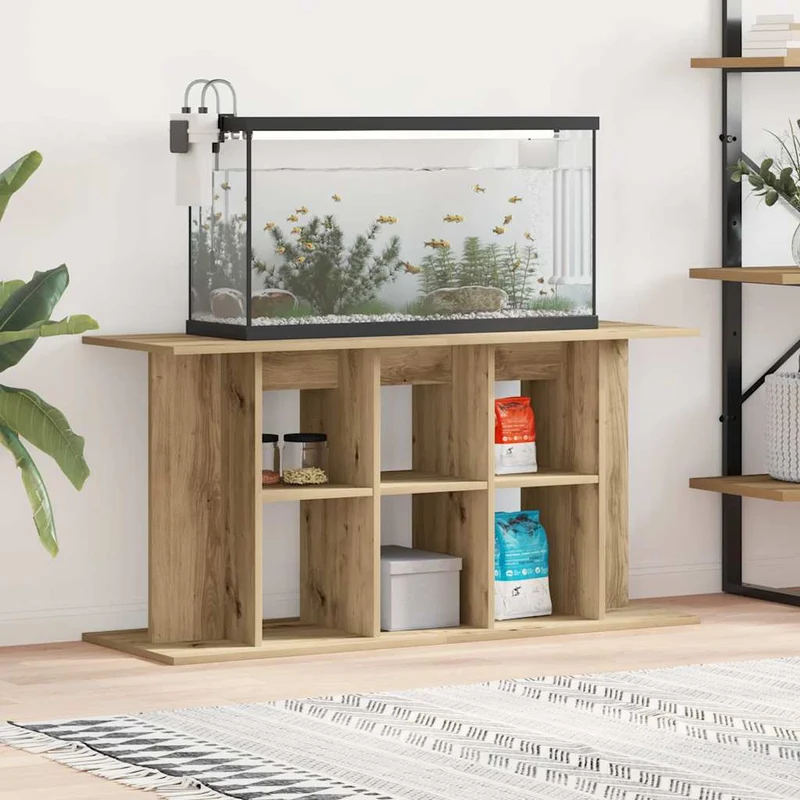 Aquariumständer aus Holzwerkstoff, 120 x 40 x 60 cm