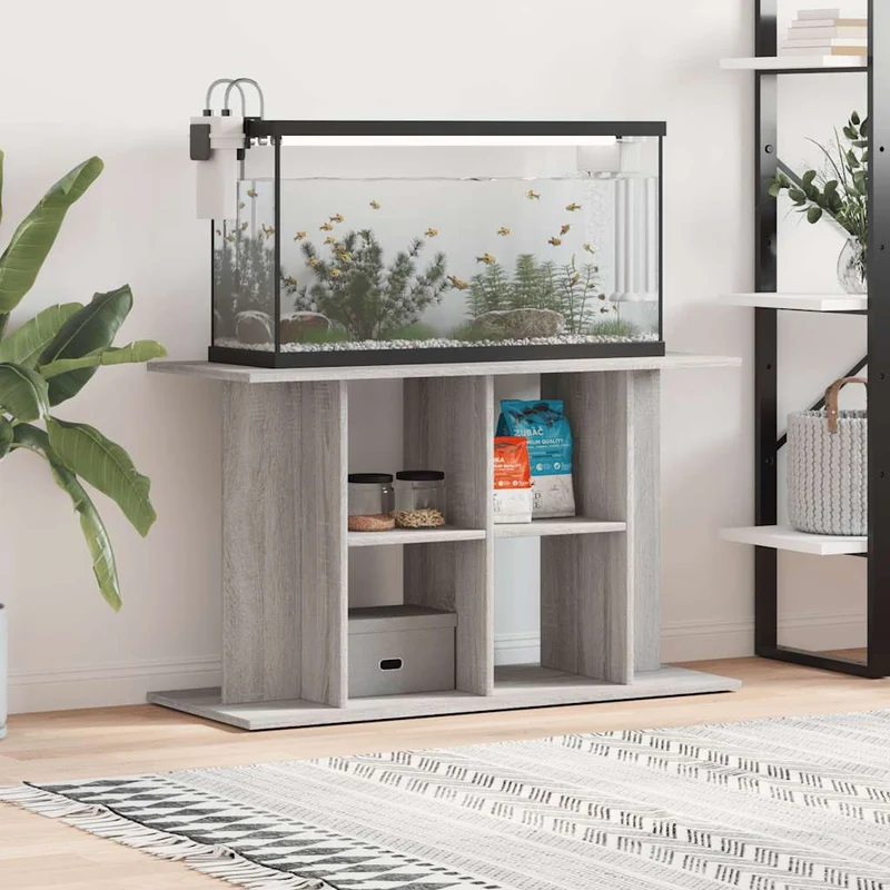 Aquariumständer aus Holzwerkstoff, 100 x 40 x 60 cm