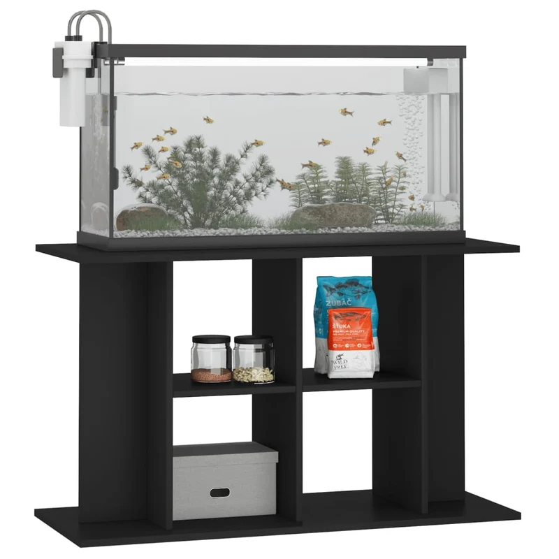 Aquariumständer aus Holzwerkstoff, 100 x 40 x 60 cm