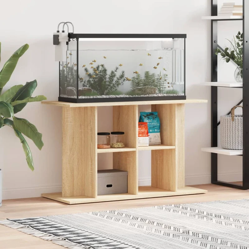 Aquariumständer aus Holzwerkstoff, 100 x 40 x 60 cm