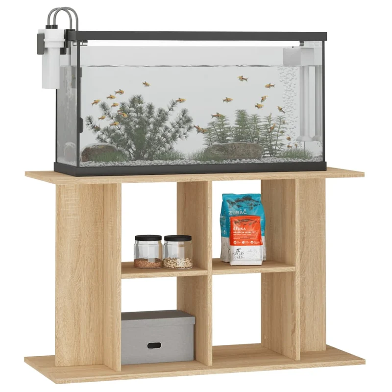 Aquariumständer aus Holzwerkstoff, 100 x 40 x 60 cm