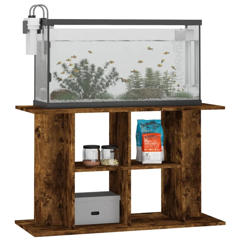 Aquariumständer aus Holzwerkstoff, 100 x 40 x 60 cm