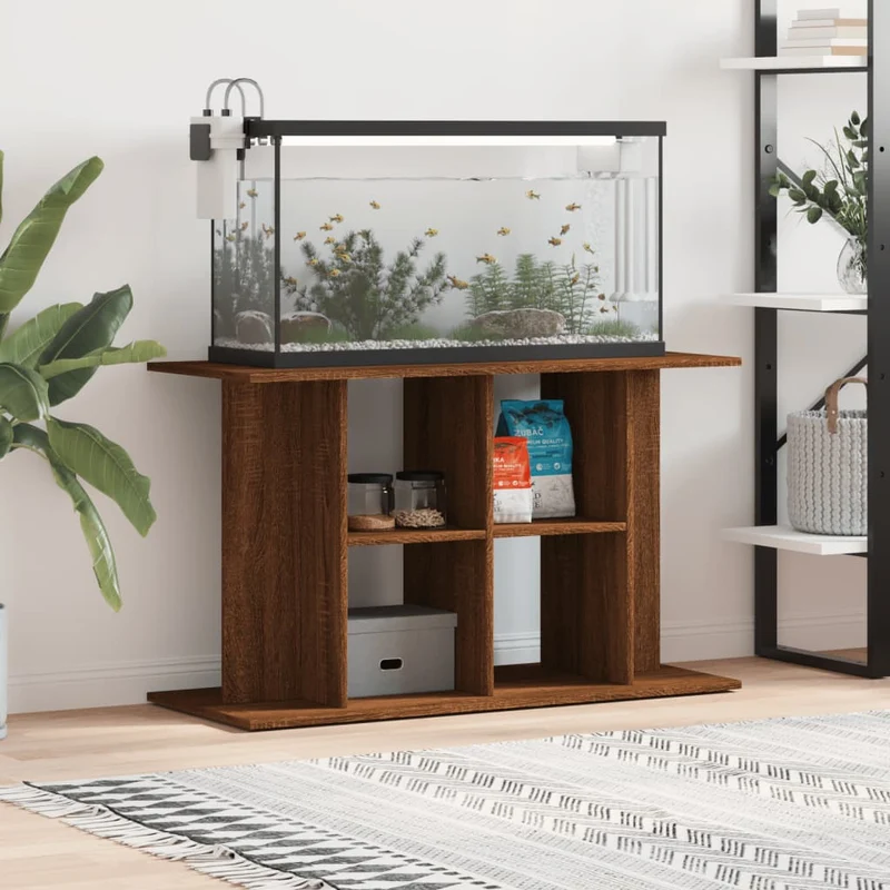 Aquariumständer aus Holzwerkstoff, 100 x 40 x 60 cm