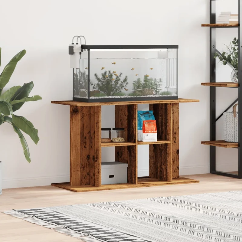 Aquariumständer aus Holzwerkstoff, 100 x 40 x 60 cm