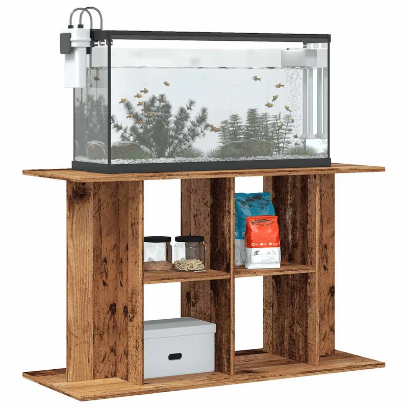 Aquariumständer aus Holzwerkstoff, 100 x 40 x 60 cm