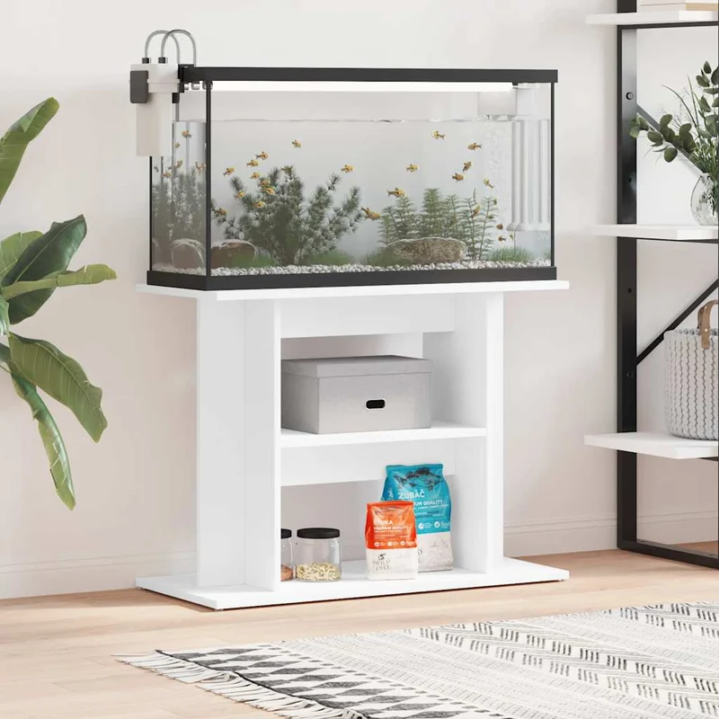 Aquariumständer aus Holzwerkstoff, 80 x 35 x 60 cm