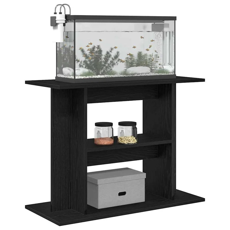 Aquariumständer aus Holzwerkstoff, 80 x 35 x 60 cm