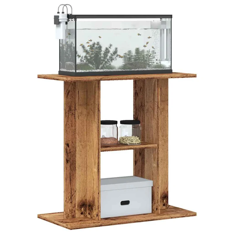 Aquariumständer aus Holzwerkstoff, 60 x 30 x 60 cm
