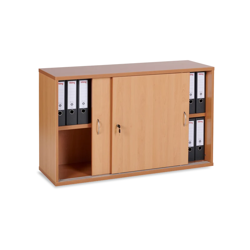 Schiebetürenschrank aus Holz – 2 OH – Buche