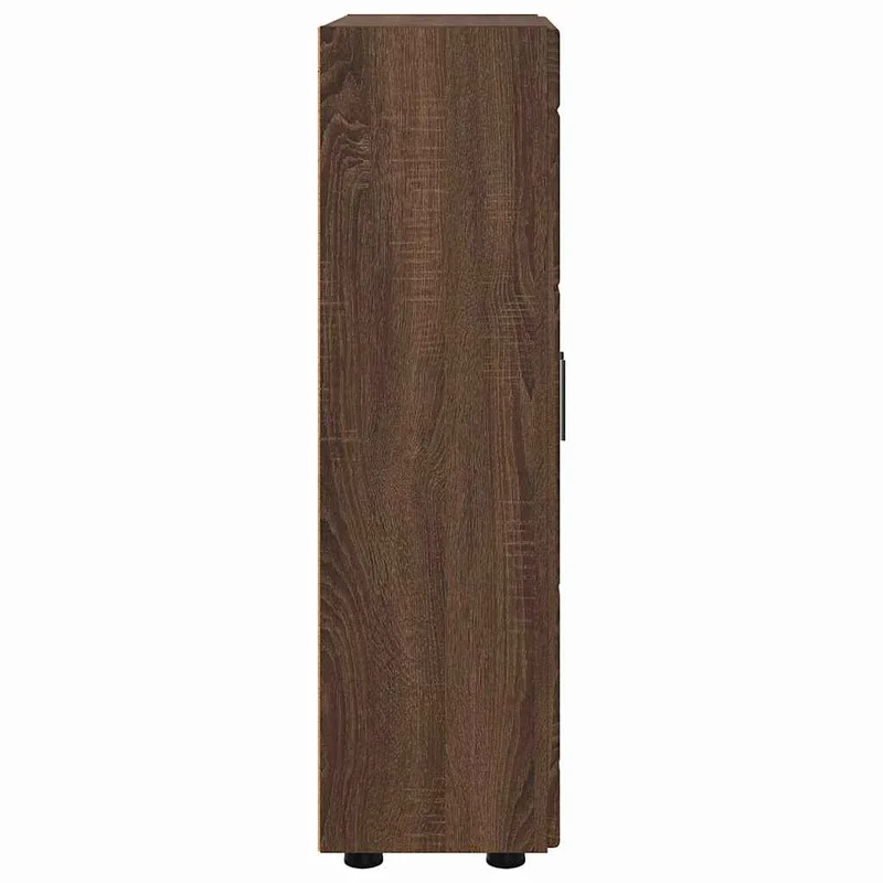 Vitrinenschrank mit Glastüren und 3 Fächern