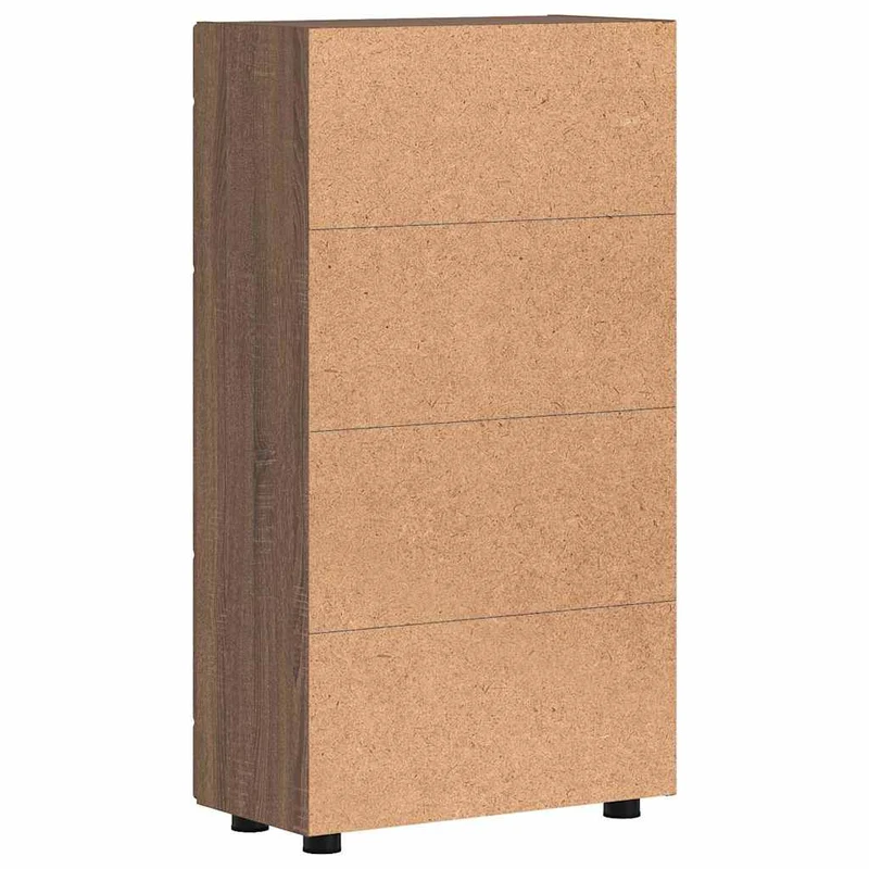 Vitrinenschrank mit Glastüren und 3 Fächern