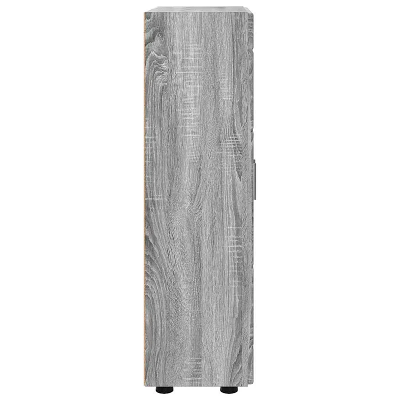 Vitrinenschrank mit Glastüren und 3 Fächern