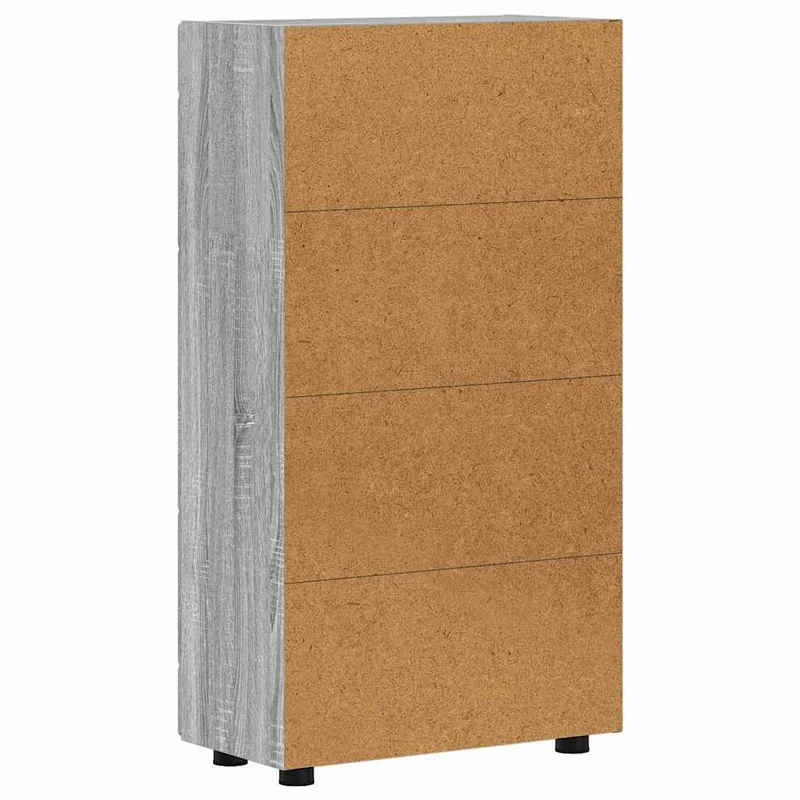 Vitrinenschrank mit Glastüren und 3 Fächern