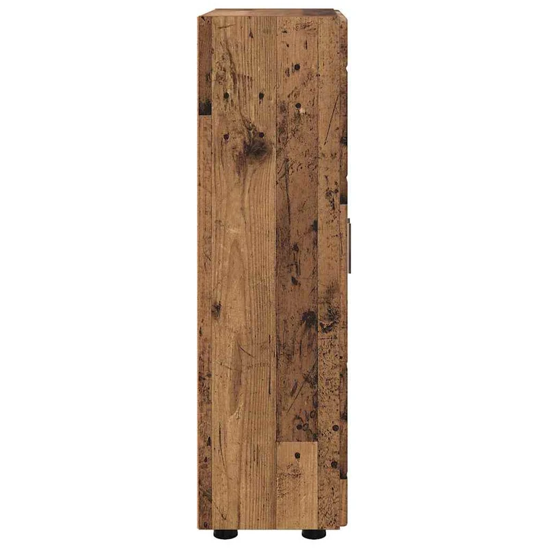 Vitrinenschrank mit Glastüren und 3 Fächern