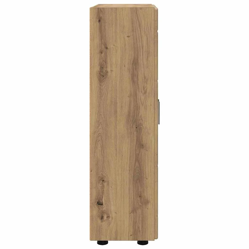 Vitrinenschrank mit Glastüren und 3 Fächern
