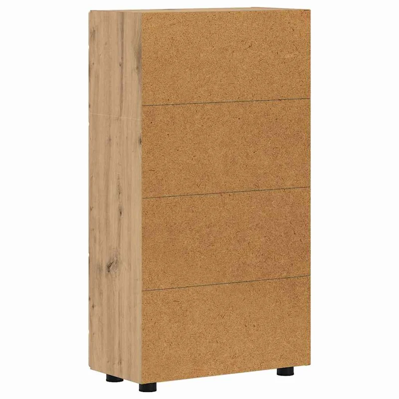 Vitrinenschrank mit Glastüren und 3 Fächern