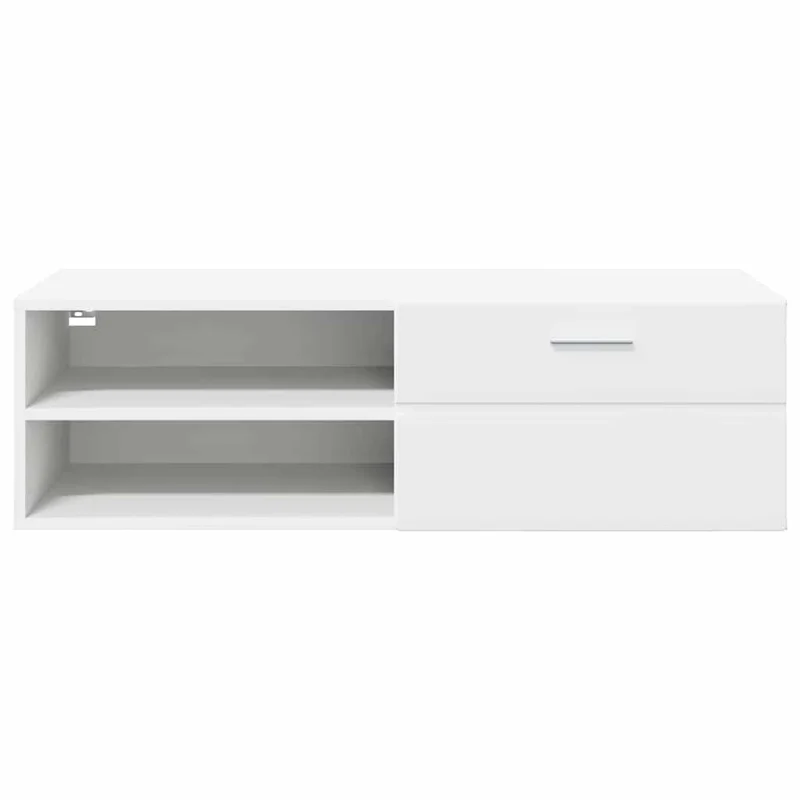 Wandmontiertes Lowboard mit Schublade 100 cm