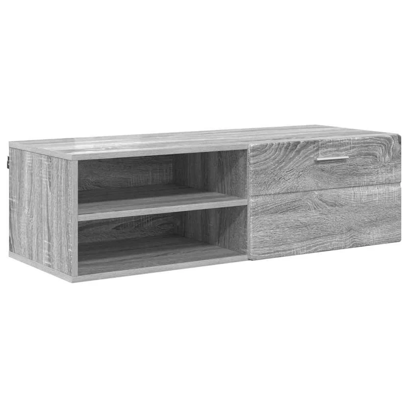 Wandmontiertes Lowboard mit Schublade 100 cm