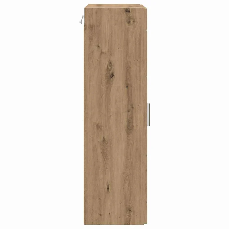 Wandschrank mit Glastür und -böden - 100 cm