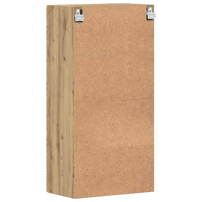 Wandschrank mit Glastür und -böden - 100 cm