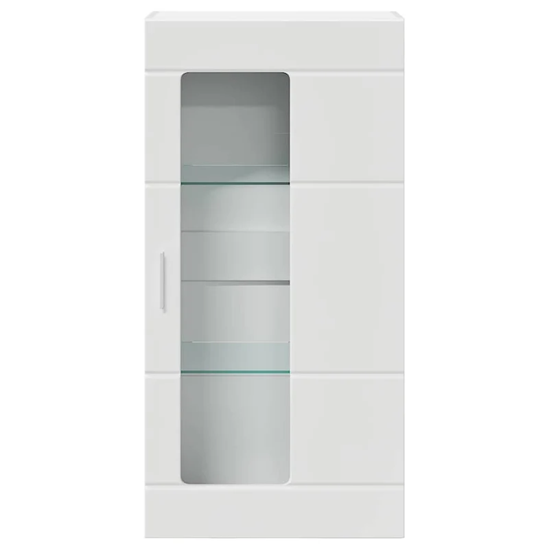 Wandschrank mit Glastür und -böden - 100 cm