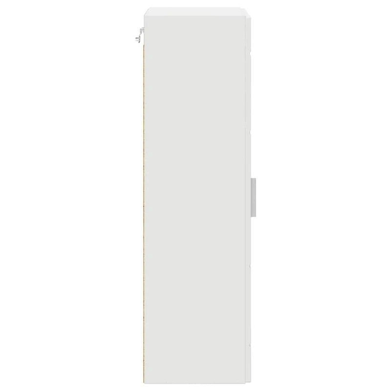 Wandschrank mit Glastür und -böden - 100 cm