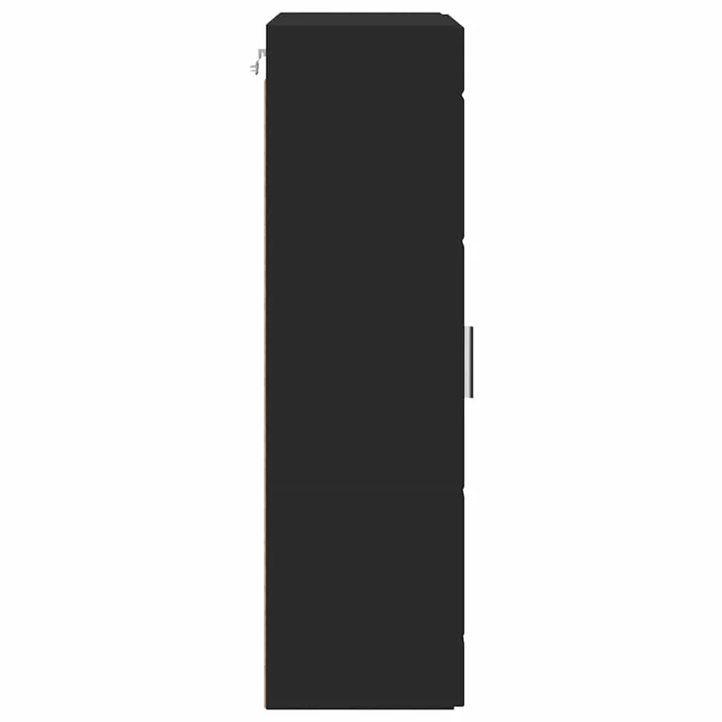 Wandschrank mit Glastür und -böden - 100 cm