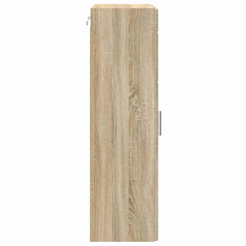 Wandschrank mit Glastür und -böden - 100 cm
