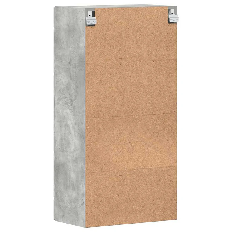 Wandschrank mit Glastür und -böden - 100 cm