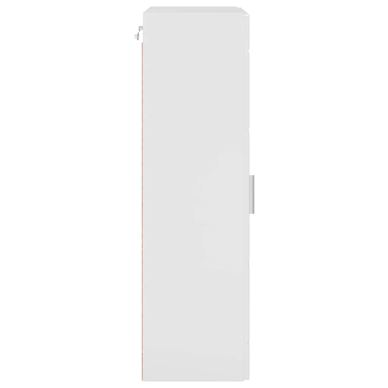 Wandschrank mit Glastür und -böden - 100 cm